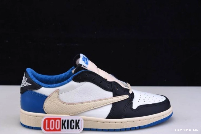 Bmlin Design Fragment x Scott Travis Jordan x Retro Air Low 1 DM7866-140 0818